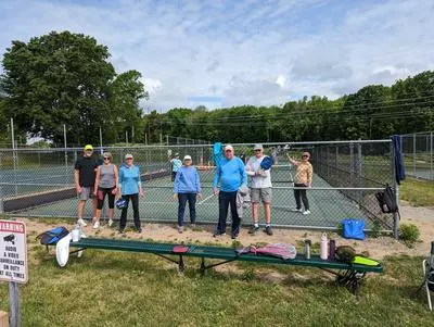 Pickle Ball play