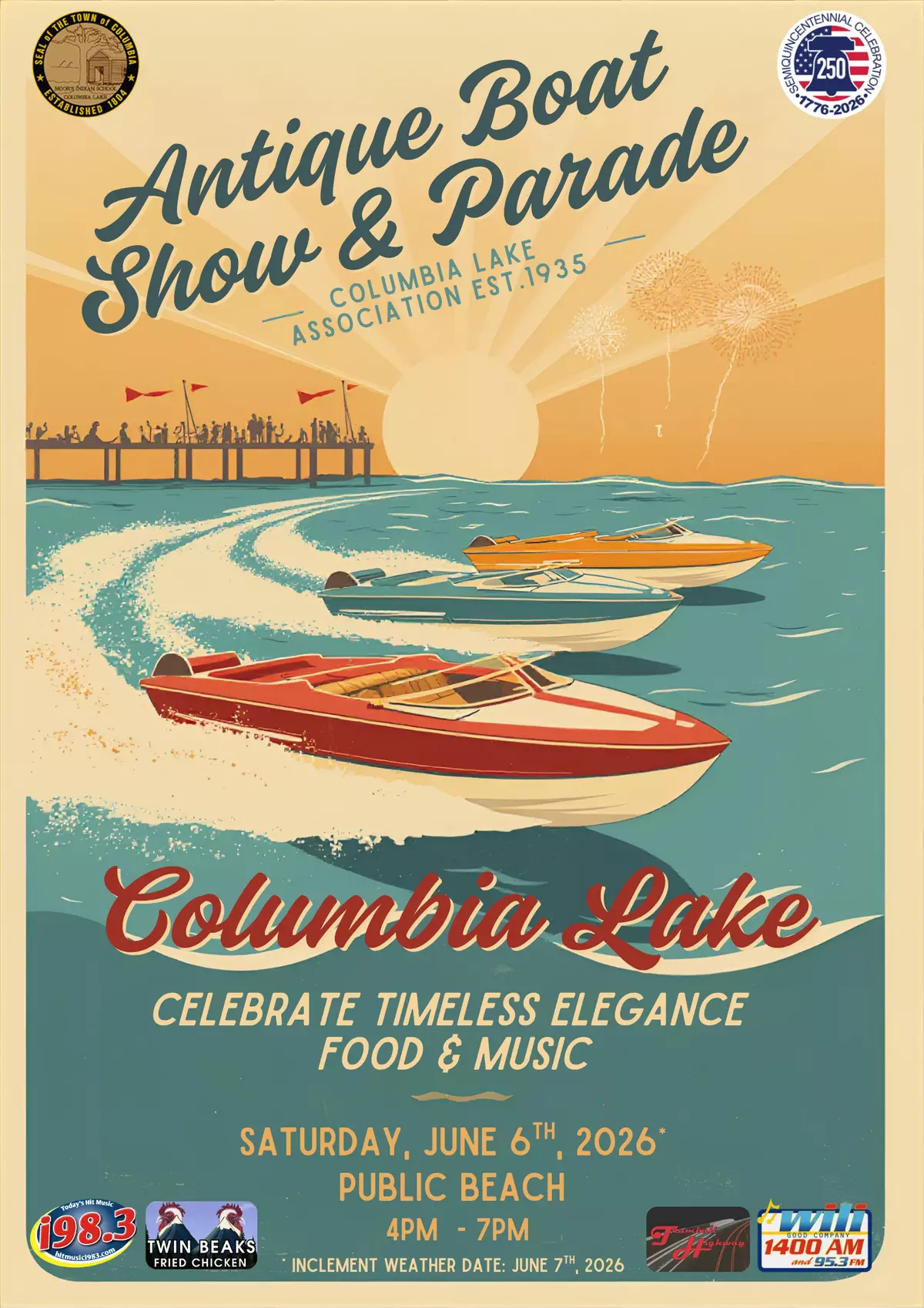 Antique boat show and parade
