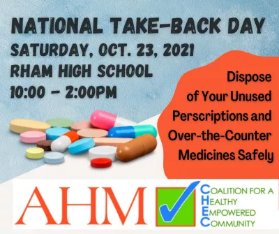 National Take Back Day 10/23/21