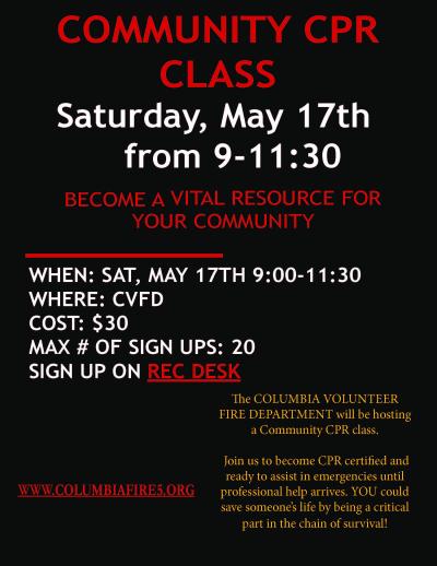 CVFD Community CPR